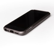 Edge for iPhone 5/5s Black [iiPhone SE/5s/5用 (アルミニウム/ポリカーボネート製)ハイブリットシェルケース ブラック]