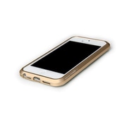 Edge for iPhone 5/5s Gold [iiPhone SE/5s/5用 (アルミニウム/ポリカーボネート製)ハイブリットシェルケース ゴールド]