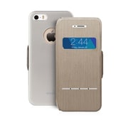 SenseCover for iPhone 5/5s Brushed Titanium [iPhone 5/5s用ハードシェルケース カバー付き ブラッシュドチタニウム]