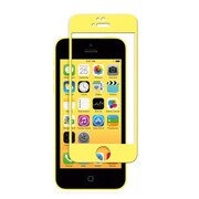 iVisor Glass for iPhone 5/5s/5c Yellow [iPhone 5/5s/5c対応ガラス製スクリーンプロテクター イエロー]