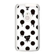SoftBank 301F ARROWS A (アローズ) オリジナル デザイン スマホケース Acid Mouse Dot Pattern マウス ホワイト 301F-YCM2P0111-78