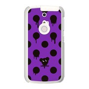 SoftBank 301F ARROWS A (アローズ) オリジナル デザイン スマホケース Acid Mouse Dot Pattern マウス パープル 301F-YCM2P0114-78