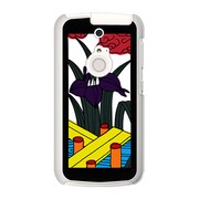 SoftBank 301F ARROWS A (アローズ) オリジナル デザイン スマホケース 菖蒲に八橋 301F-YCM2P0165-78