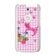 301F-YCM2P0216-78 [SoftBank 301F ARROWS A (アローズ) オリジナル デザイン スマホケース ネコちゃんのいたずら]