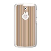 SoftBank 301F ARROWS A (アローズ) オリジナル デザイン スマホケース Stripe Pattern ベージュ 301F-YCM2P0272-78