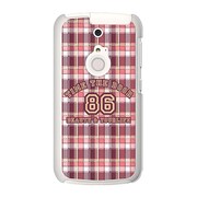 SoftBank 301F ARROWS A (アローズ) オリジナル デザイン スマホケース チェック柄 コレクション No.86 ボーイ 301F-YCM2P0286-78