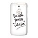 SoftBank 301F ARROWS A (アローズ) オリジナル デザイン スマホケース We wish your life Full of Love / Big White 301F-YCM2P0427-78
