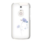 SoftBank 301F ARROWS A (アローズ) オリジナル デザイン スマホケース フラワー & バタフライ 301F-YCM2P0461-78