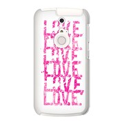 SoftBank 301F ARROWS A (アローズ) オリジナル デザイン スマホケース LOVE. LOVE. LOVE. The White 301F-YCM2P0470-78