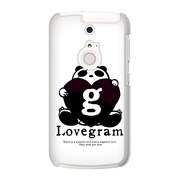 SoftBank 301F ARROWS A (アローズ) オリジナル デザイン スマホケース Lovegram & Panda Love 301F-YCM2P0473-78