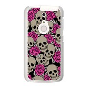 SoftBank 301F ARROWS A (アローズ) オリジナル デザイン スマホケース Skull's & Rose A 301F-YCM2P0747-78