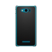 303SH-YCM2P0489-78 ブラックカーボンパターンDelicate [SoftBank 303SH AQUOS PHONE (アクオスフォン)]
