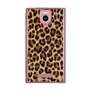 SoftBank 302SH AQUOS PHONE (アクオスフォン) 302SH-YCM2P0012-78 ヒョウ柄クラシックゴールド