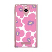 SoftBank 302SH AQUOS PHONE (アクオスフォン) 302SH-YCM2P0022-78 ルーズフラワーコレクションピンク