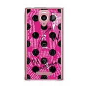 SoftBank 302SH AQUOS PHONE (アクオスフォン) 302SH-YCM2P0033-78 NewspaperDotピンク