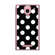 SoftBank 302SH AQUOS PHONE (アクオスフォン) 302SH-YCM2P0042-78 DotPatternクラシックブラック