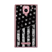 SoftBank 302SH AQUOS PHONE (アクオスフォン) 302SH-YCM2P0045-78 ブラックアメリカンフラッグ