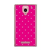 SoftBank 302SH AQUOS PHONE (アクオスフォン) 302SH-YCM2P0060-78 DotPatternMicroピンク&ホワイト