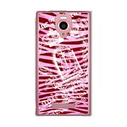 SoftBank 302SH AQUOS PHONE (アクオスフォン) 302SH-YCM2P0083-78 ゼブラ柄ピンク