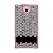 SoftBank 302SH AQUOS PHONE (アクオスフォン) 302SH-YCM2P0088-78 オプティカルイリュージョン