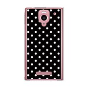 SoftBank 302SH AQUOS PHONE (アクオスフォン) 302SH-YCM2P0098-78 DotPatternキュートブラック