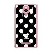SoftBank 302SH AQUOS PHONE (アクオスフォン) 302SH-YCM2P0112-78 AcidMouseDotPatternマウスブラック