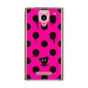 SoftBank 302SH AQUOS PHONE (アクオスフォン) 302SH-YCM2P0113-78 AcidMouseDotPatternマウスピンク