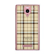 SoftBank 302SH AQUOS PHONE (アクオスフォン) 302SH-YCM2P0128-78 チェック柄コレクションParis