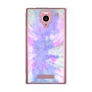 SoftBank 302SH AQUOS PHONE (アクオスフォン) 302SH-YCM2P0346-78 タイダイパープル