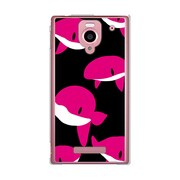 SoftBank 302SH AQUOS PHONE (アクオスフォン) 302SH-YCM2P0354-78 ピンククジラズ