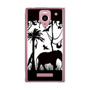 SoftBank 302SH AQUOS PHONE (アクオスフォン) 302SH-YCM2P0374-78 ブラックサファリ