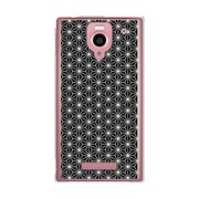 SoftBank 302SH AQUOS PHONE (アクオスフォン) 302SH-YCM2P0384-78 和柄麻の葉柄