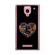 LovegramFlowerHeartBlack 302SH-YCM2P0465-78