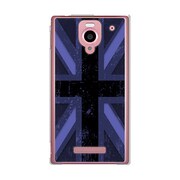 SoftBank 302SH AQUOS PHONE (アクオスフォン) 302SH-YCM2P0608-78 ユニオンジャックコレクショングレーカラーズ♯80NYブルー