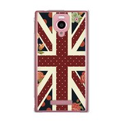 SoftBank 302SH AQUOS PHONE (アクオスフォン) 302SH-YCM2P0614-78 ユニオンジャックコレクションOldGloryカラーズ♯30ダークイングランド