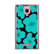 SoftBank 302SH AQUOS PHONE (アクオスフォン) 302SH-YCM2P0632-78 ルーズフラワーコレクションシルエットカラーズ♯90オルビアグリーン