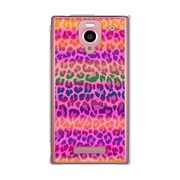 SoftBank 302SH AQUOS PHONE (アクオスフォン) 302SH-YCM2P0639-78 ヒョウ柄パッションカラーズ♯10サバンナイエロー