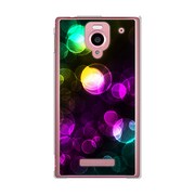 SoftBank 302SH AQUOS PHONE (アクオスフォン) 302SH-YCM2P0681-78 レインボーリングドットグラフィックB