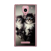 SoftBank 302SH AQUOS PHONE (アクオスフォン) 302SH-YCM2P0685-78 PictureCollectionsキャットペア猫の姉妹