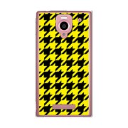 千鳥格子デザインA-BIGYellow 302SH-YCM2P0751-78