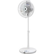 ハイポジションリビング扇風機 高濃度プラズマクラスター7000 DCモーター リモコン付 ホワイト系 PJ-D3DS-W
