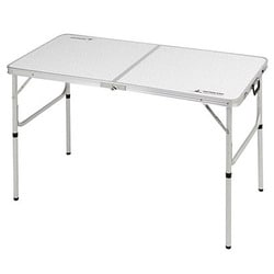 ラフォーレアルミツーウェイテーブル（アジャスター付）M 120×60cm テーブル UC-510