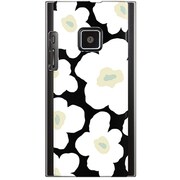 102P-YCM2P0021-78 [SoftBank 102P用 カバー ルーズフラワーコレクションホワイト]