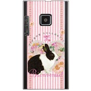 102P-YCM2P0029-78 [SoftBank 102P用 カバー ロマンティックラビット]