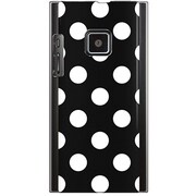 102P-YCM2P0042-78 [SoftBank 102P用 カバー DotPatternクラシックブラック]