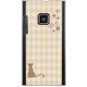 102P-YCM2P0055-78 [SoftBank 102P用 カバー クリーム＆ワラビー]