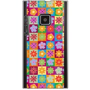 102P-YCM2P0090-78 [SoftBank 102P用 カバー 60'sフラワー]