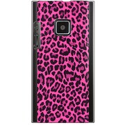 102P-YCM2P0097-78 [SoftBank 102P用 カバー ヒョウ柄ラグジュアリーピンク]