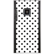 102P-YCM2P0099-78 [SoftBank 102P用 カバー DotPatternキュートホワイト]