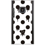 102P-YCM2P0111-78 [SoftBank 102P用 カバー AcidMouseDotPatternマウスホワイト]